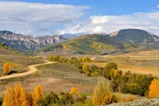 Valley north of Gunnison