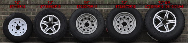 Flagstaff tire size designation