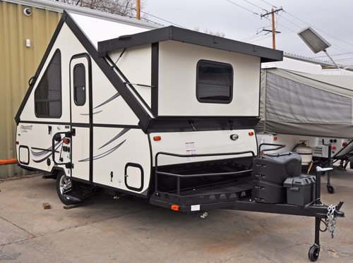 2017 Flagstaff T12BH exterior with dormer