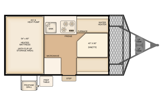 Flagstaff T12BH floorplan