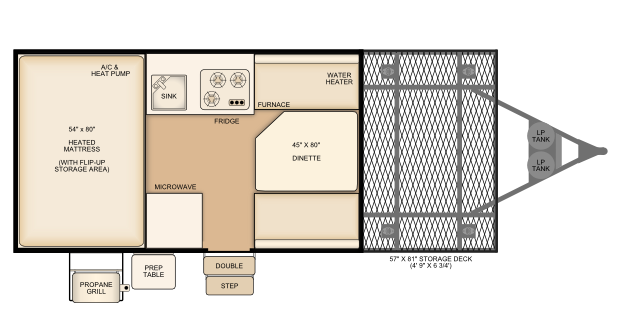 Flagstaff T12RBTH floorplan