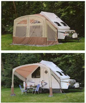 T Series awning/screen-room
