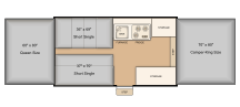 Bed Layout for this model