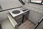 used 2019 Flagstaff T21DMHW exterior galley