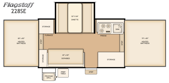 Flagstaf 228SE layout - early floor plan