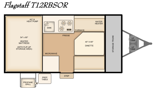 T12RBSOR floor plan