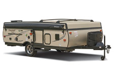2018 Flagstaff 228D with shower - closed