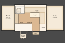 Flagstaff 164MT floor plan