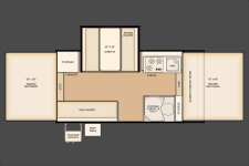 Flagstaff 228SE with shower floor plan