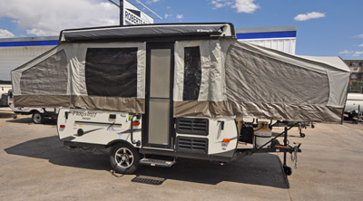Early Model 2018 Flagstaff 205 exterior
