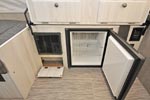 2019 Flagstaff 206STSE fridge open