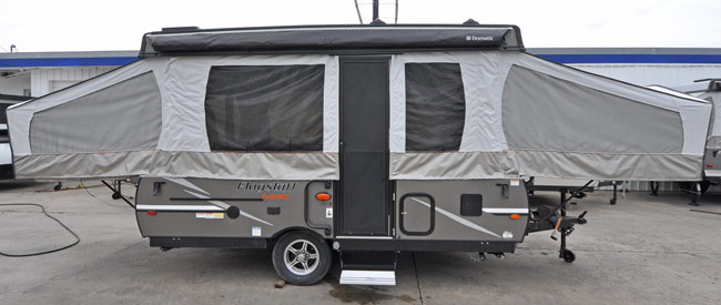 2019 Flagstaff 228 with shower exterior