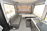 2021 Flagstaff 228BHSE with interior shower rear view