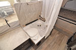 2022 Flagstaff 23SCSE interior shower/cassette toilet combo