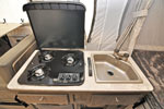 2022 Flagstaff 23SCSE stove and sink