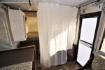 Early Model 2016 Flagstaff 625D privacy curtain for toilet area