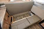 2017 Flagstaff HW29SC sofa-bed storage