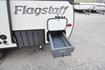 2017 Flagstaff T21FKHW rear storage bin
