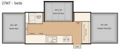 Bed Layout for this model