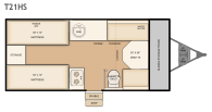 Flagstaff T21HS floorplan thumbnail