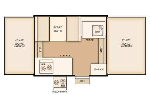 Flagstaff 176LTD floorplan