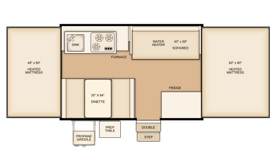 Flagstaff 207SE floorplan