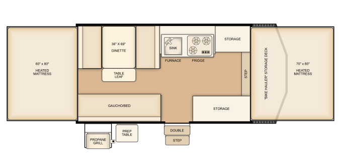 Flagstaff 228BHSE floorplan