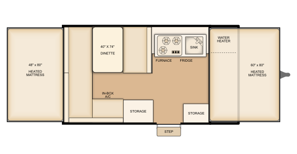 Flagstaff 191MT floorplan