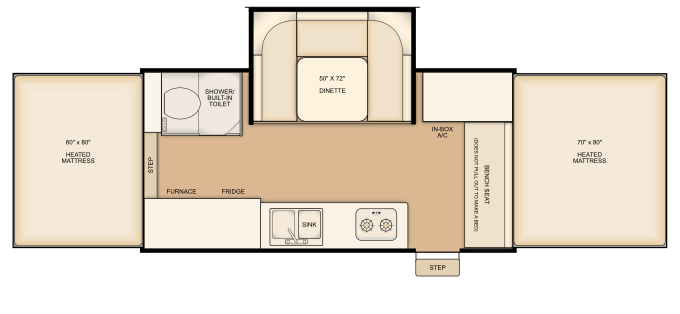 Flagstaff 27MT floorplan