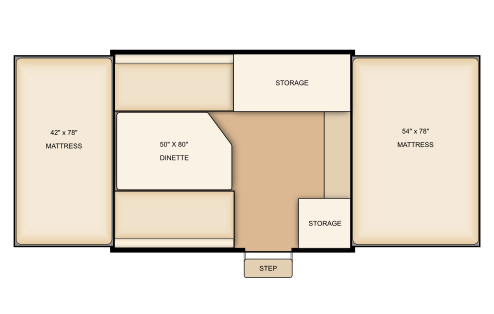Flagstaff F141OTG floorplan