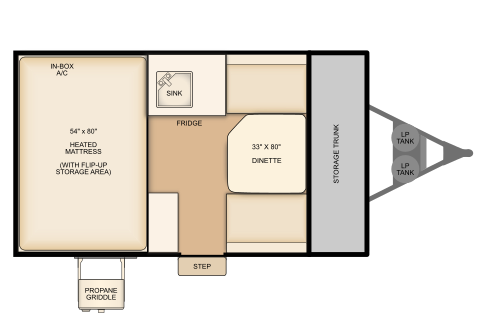 Flagstaff T10RB floorplan