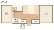 Flagstaff 206LT floorplan
