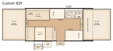 2008 Flagstaff 829 floor plan