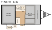 T19QBHW bed layout