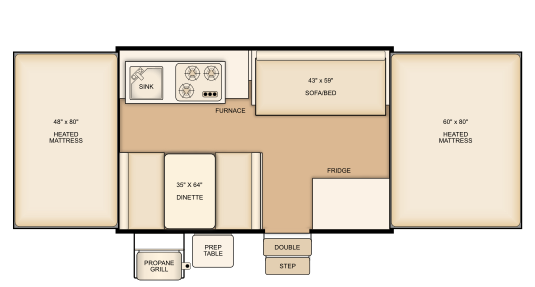 Flagstaff 207SE floorplan