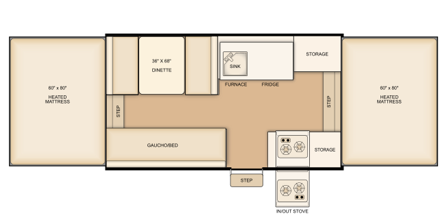 Flagstaff 228LTD floorplan