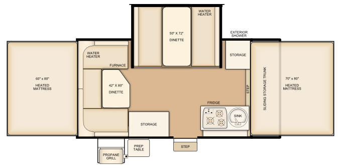 Flagstaff 823D floorplan