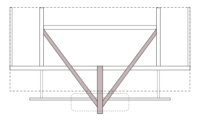 rear receiver diagram for a MAC camper