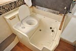 2007 High Wall HW25SC cassette toilet and interior shower