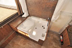 Early Model 2015 Flagstaff 228D with shower cassette toilet/shower combo