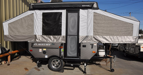 2017 Flagstaff 176 with gray exterior